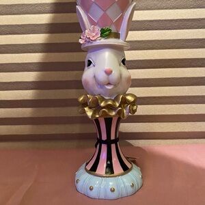 Easter Tophat and Tail Candle Holder